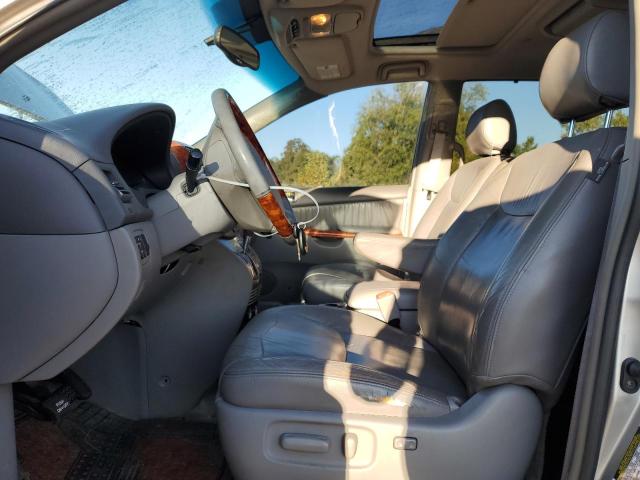 5TDBA22C76S074255 - 2006 TOYOTA SIENNA XLE SILVER photo 7