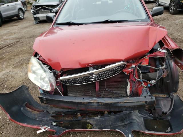 2T1BR32E88C877555 - 2008 TOYOTA COROLLA CE RED photo 11