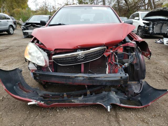 2T1BR32E88C877555 - 2008 TOYOTA COROLLA CE RED photo 5