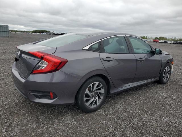 2HGFC2F7XGH022306 - 2016 HONDA CIVIC EX GRAY photo 3