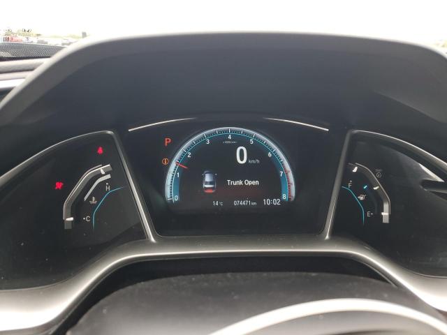 2HGFC2F7XGH022306 - 2016 HONDA CIVIC EX GRAY photo 9