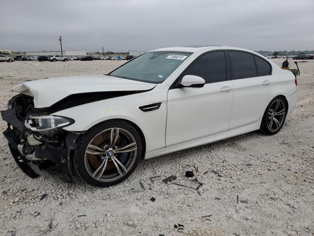 WBSFV9C56ED593217 - 2014 BMW M5 WHITE photo 1