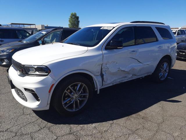 1C4RDJDG8PC605465 - 2023 DODGE DURANGO GT WHITE photo 1