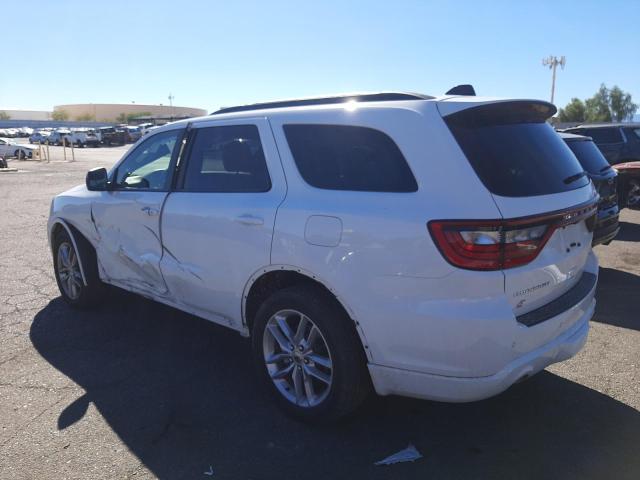 1C4RDJDG8PC605465 - 2023 DODGE DURANGO GT WHITE photo 2