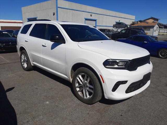 1C4RDJDG8PC605465 - 2023 DODGE DURANGO GT WHITE photo 4