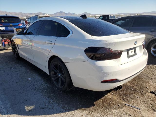 WBA4J1C56KBM15629 - 2019 BMW 430I GRAN COUPE WHITE photo 2