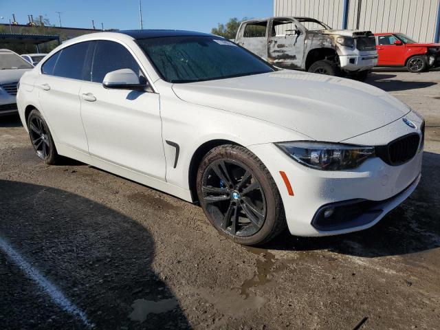 WBA4J1C56KBM15629 - 2019 BMW 430I GRAN COUPE WHITE photo 4