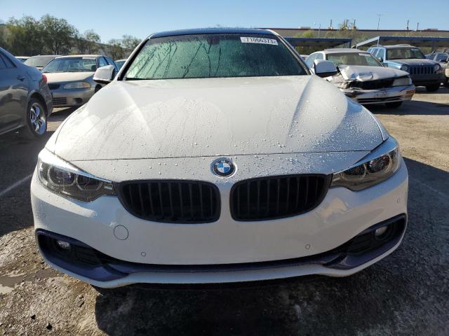 WBA4J1C56KBM15629 - 2019 BMW 430I GRAN COUPE WHITE photo 5
