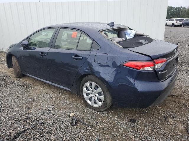 JTDBCMFE5S3088121 - 2025 TOYOTA COROLLA LE BLUE photo 2