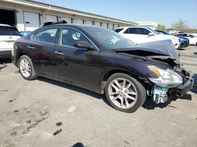 1N4AA5AP5EC457280 - 2014 NISSAN MAXIMA S BROWN photo 4