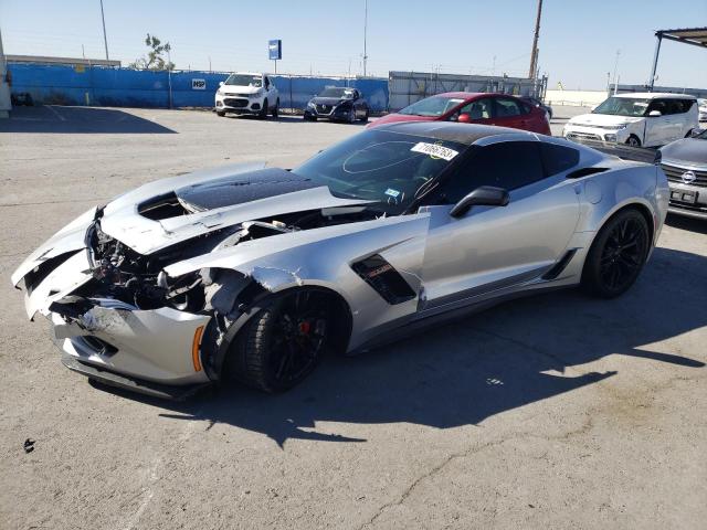 1G1YT2D69G5600560 - 2016 CHEVROLET CORVETTE Z06 3LZ GRAY photo 1