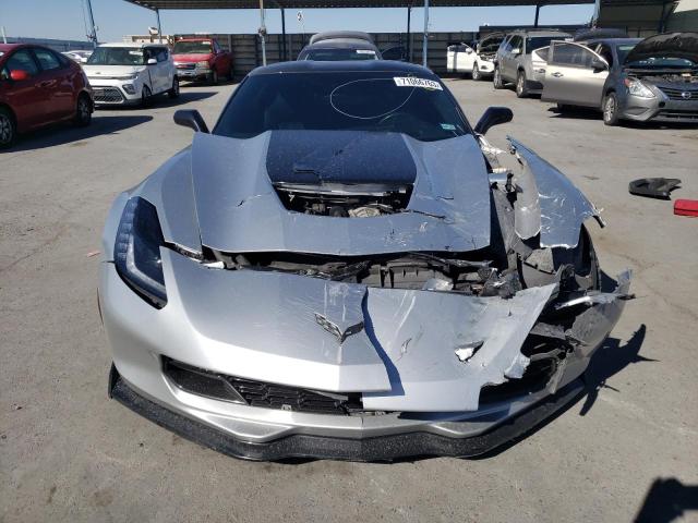 1G1YT2D69G5600560 - 2016 CHEVROLET CORVETTE Z06 3LZ GRAY photo 5