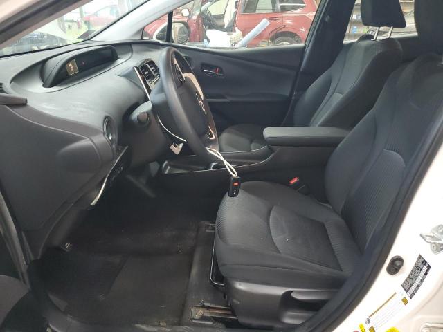 JTDKBRFU2J3058418 - 2018 TOYOTA PRIUS WHITE photo 7