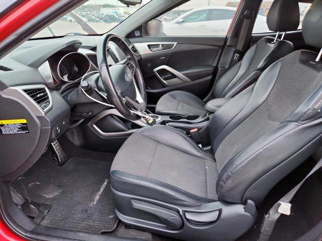 KMHTC6AD8EU211614 - 2014 HYUNDAI VELOSTER RED photo 7