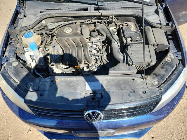 3VW2K7AJ7DM436458 - 2013 VOLKSWAGEN JETTA BASE BLUE photo 11