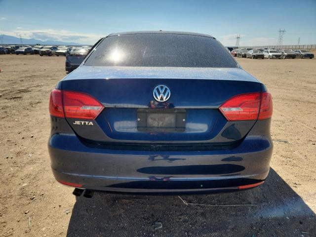 3VW2K7AJ7DM436458 - 2013 VOLKSWAGEN JETTA BASE BLUE photo 6