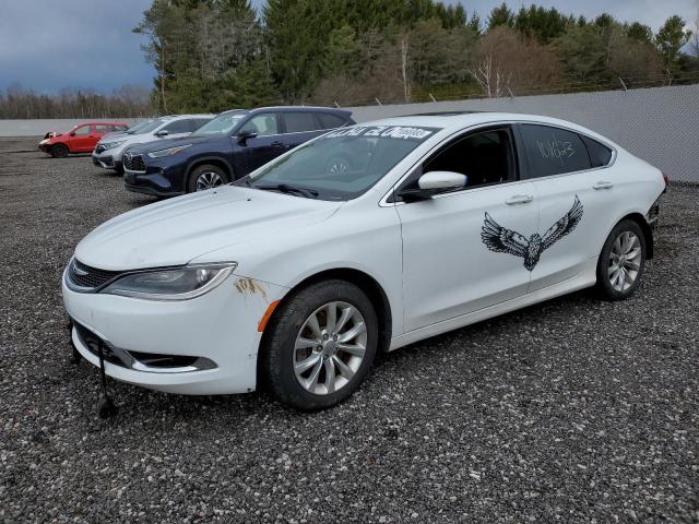 1C3CCCCG8FN513950 - 2015 CHRYSLER 200 C WHITE photo 1