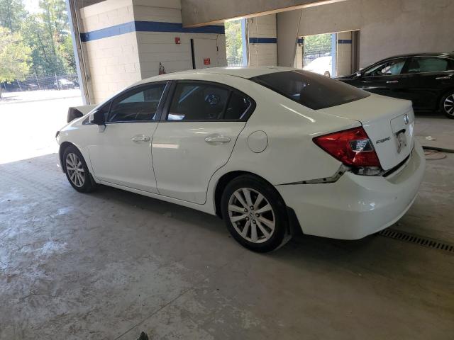 19XFB2F92CE044227 - 2012 HONDA CIVIC EXL WHITE photo 2