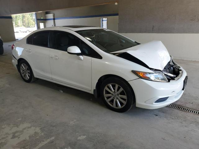 19XFB2F92CE044227 - 2012 HONDA CIVIC EXL WHITE photo 4