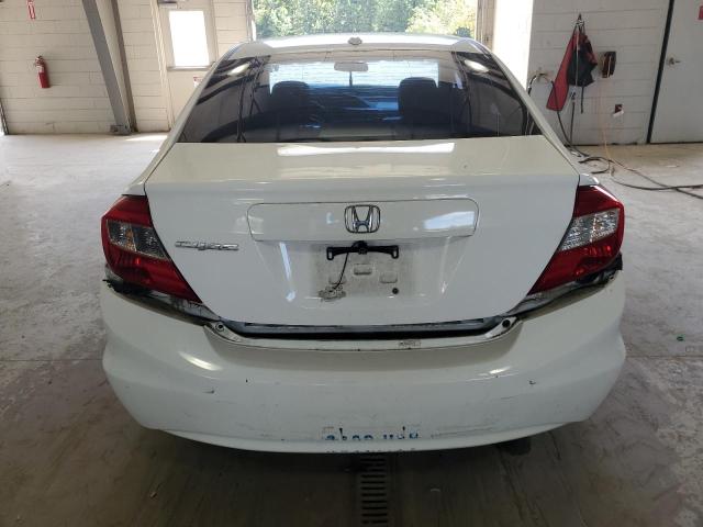 19XFB2F92CE044227 - 2012 HONDA CIVIC EXL WHITE photo 6
