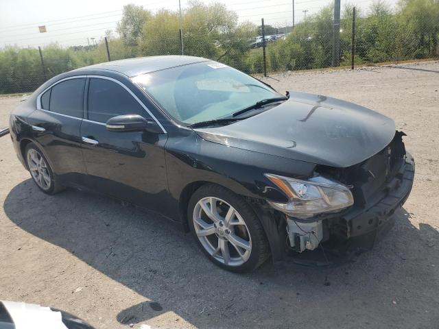 1N4AA5AP2CC813813 - 2012 NISSAN MAXIMA S BLACK photo 4