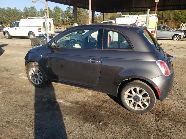 3C3CFFKR6GT122373 - 2016 FIAT 500 EASY GRAY photo 2