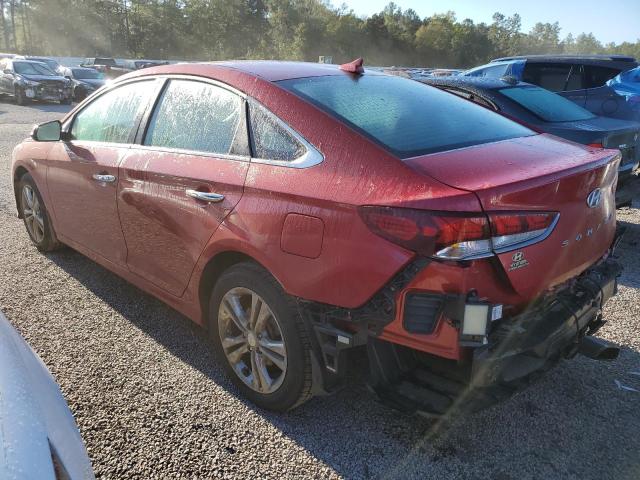 5NPE34AFXKH798083 - 2019 HYUNDAI SONATA LIMITED RED photo 2