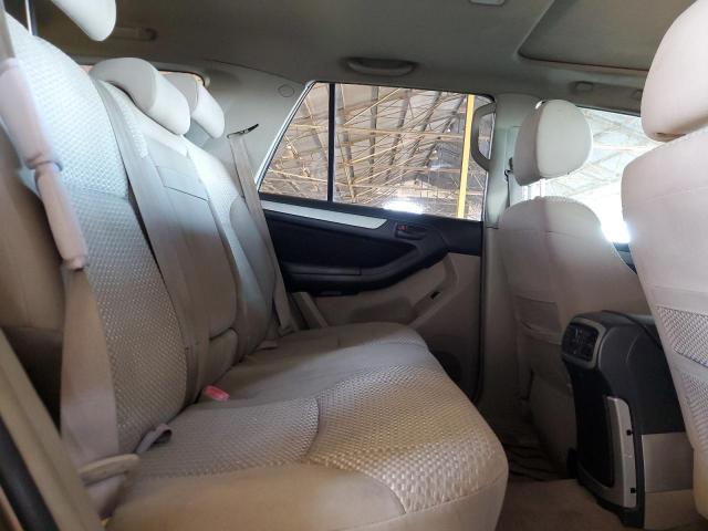 JTEZU14R268042850 - 2006 TOYOTA 4RUNNER SR5 GOLD photo 10