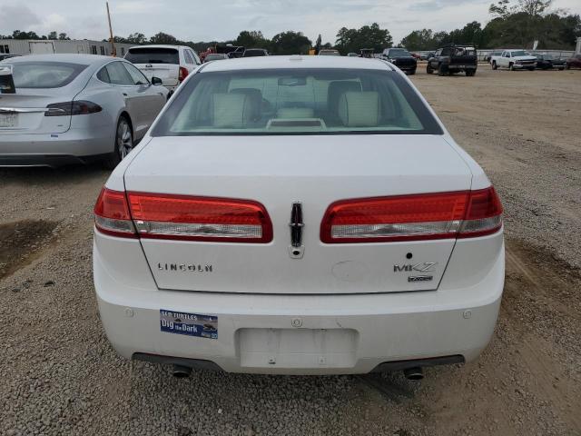 3LNHL2JCXBR765780 - 2011 LINCOLN MKZ WHITE photo 6