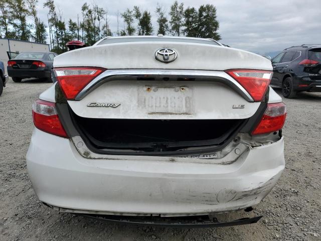 4T1BF1FK9GU117662 - 2016 TOYOTA CAMRY LE WHITE photo 6