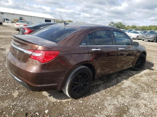 1C3CCBCG7CN169680 - 2012 CHRYSLER 200 LIMITED BROWN photo 3