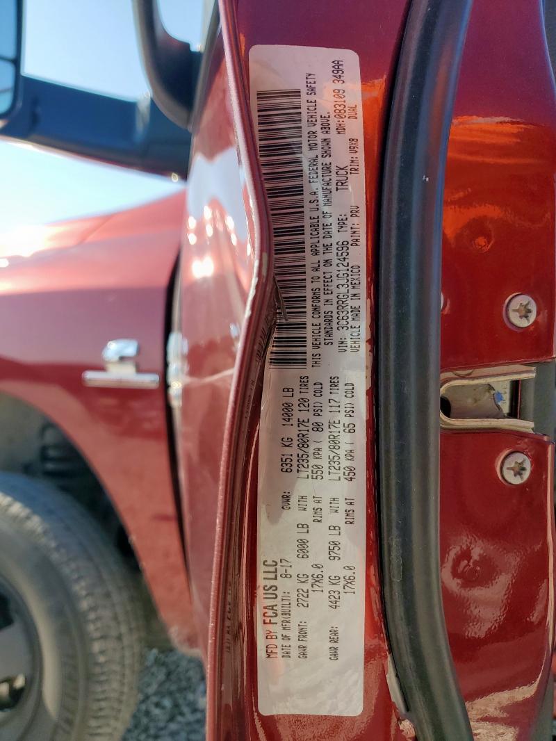3C63RRGL3JG124596 - 2018 RAM 3500 ST Bordeaux Foto 12