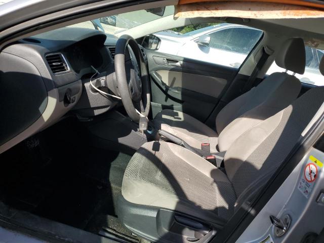 3VW2K7AJXCM387142 - 2012 VOLKSWAGEN JETTA BASE SILVER photo 7