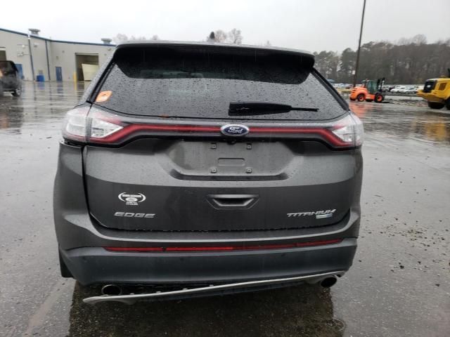 2FMPK4K9XGBB76618 - 2016 FORD EDGE TITANIUM GRAY photo 6