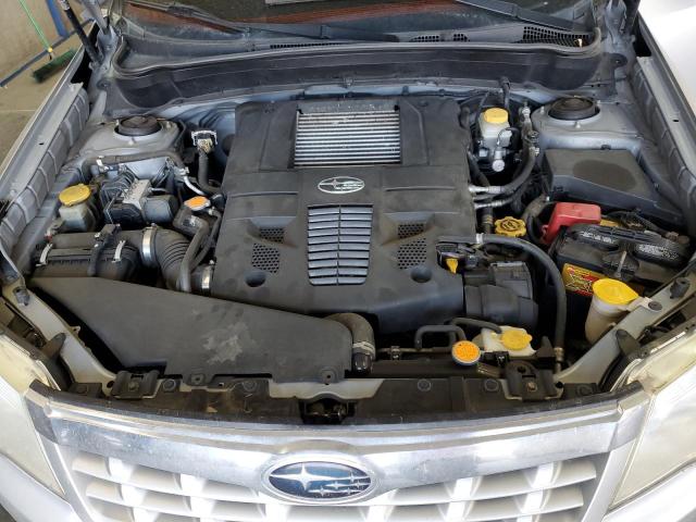 JF2SHGGCXBH751106 - 2011 SUBARU FORESTER TOURING Сріблястий фото 12