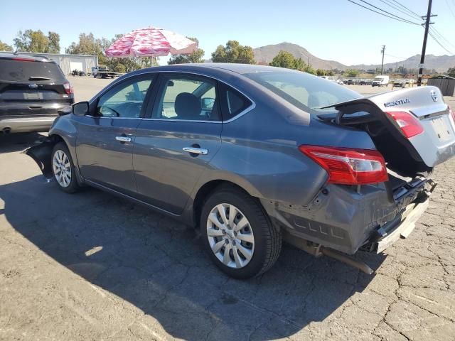 3N1AB7APXJY337594 - 2018 NISSAN SENTRA S GRAY photo 2