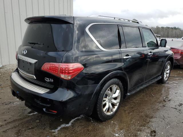 JN8AZ2NC3B9301955 - 2011 INFINITI QX56 BLACK photo 3