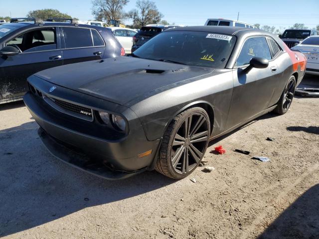 2B3LJ74W49H569820 - 2009 DODGE CHALLENGER SRT-8 ORANGE photo 1