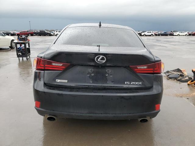 JTHBA1D2XG5034868 - 2016 LEXUS IS 200T BLACK photo 6