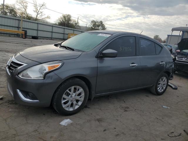 3N1CN7AP7KL811564 - 2019 NISSAN VERSA S GRAY photo 1