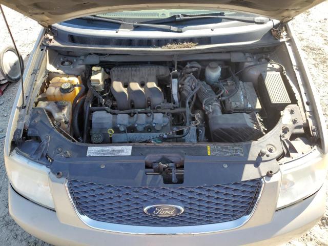 1FMDK05105GA10177 - 2005 FORD FREESTYLE SEL TAN photo 12