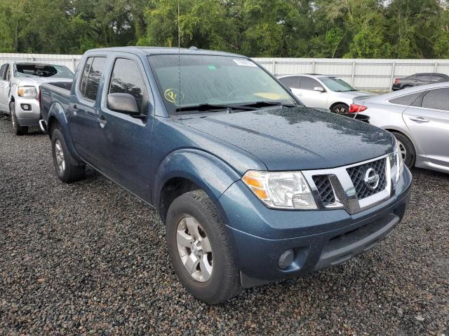 1N6AD0EV8DN722853 - 2013 NISSAN FRONTIER S BLUE photo 4