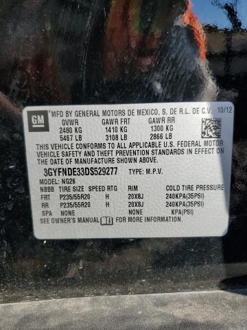 3GYFNDE33DS529277 - 2013 CADILLAC SRX PERFORMANCE COLLECTION BLACK photo 14