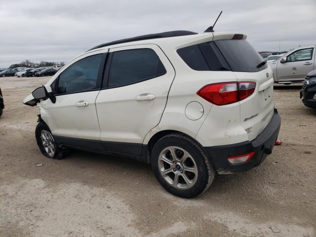 MAJ3S2GEXLC330502 - 2020 FORD ECOSPORT SE WHITE photo 2