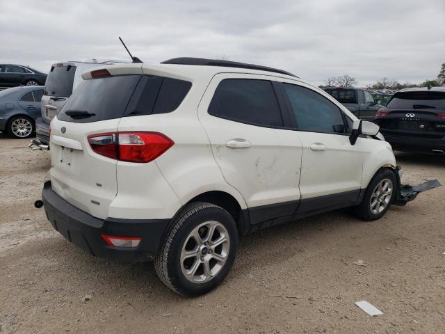 MAJ3S2GEXLC330502 - 2020 FORD ECOSPORT SE WHITE photo 3