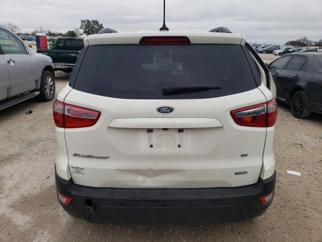 MAJ3S2GEXLC330502 - 2020 FORD ECOSPORT SE WHITE photo 6
