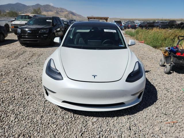 5YJ3E1EB5NF194807 - 2022 TESLA MODEL 3 WHITE photo 5