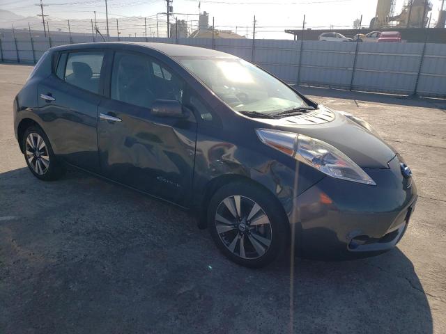 1N4AZ0CP2DC415673 - 2013 NISSAN LEAF S GRAY photo 4