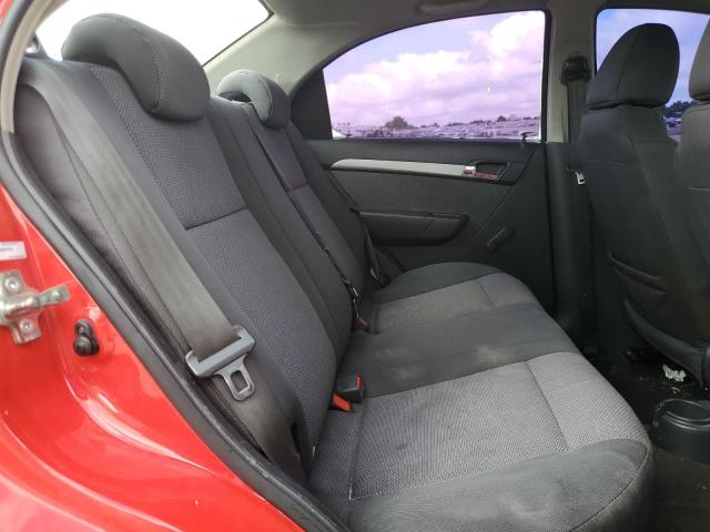 KL1TD5DE0AB092924 - 2010 CHEVROLET AVEO LS 红色 照片 10