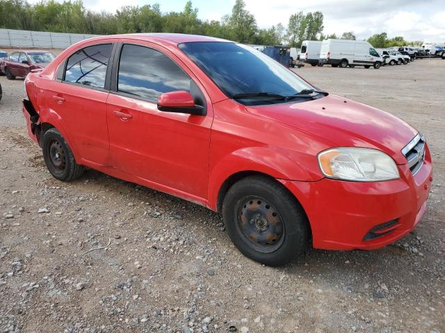 KL1TD5DE0AB092924 - 2010 CHEVROLET AVEO LS RED photo 4